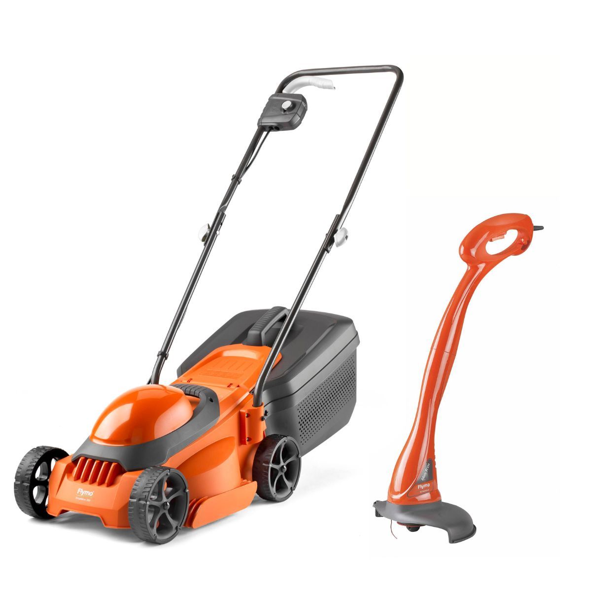 Flymo Simplimow with Mini Trim Grass Trimmer