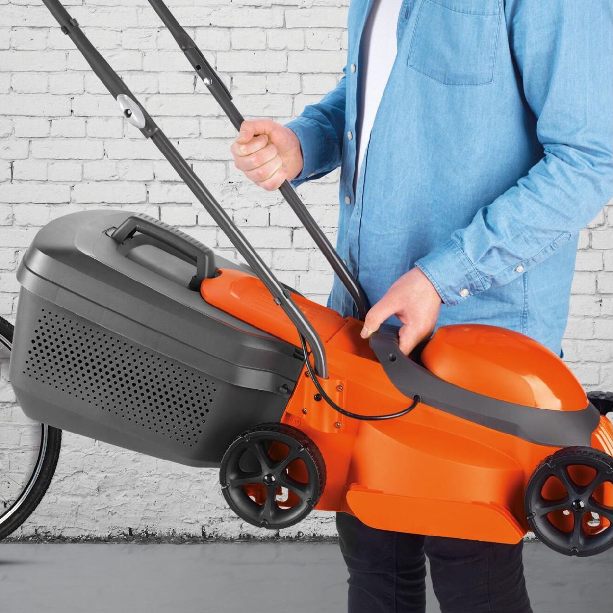 Flymo Simplimow with Mini Trim Grass Trimmer