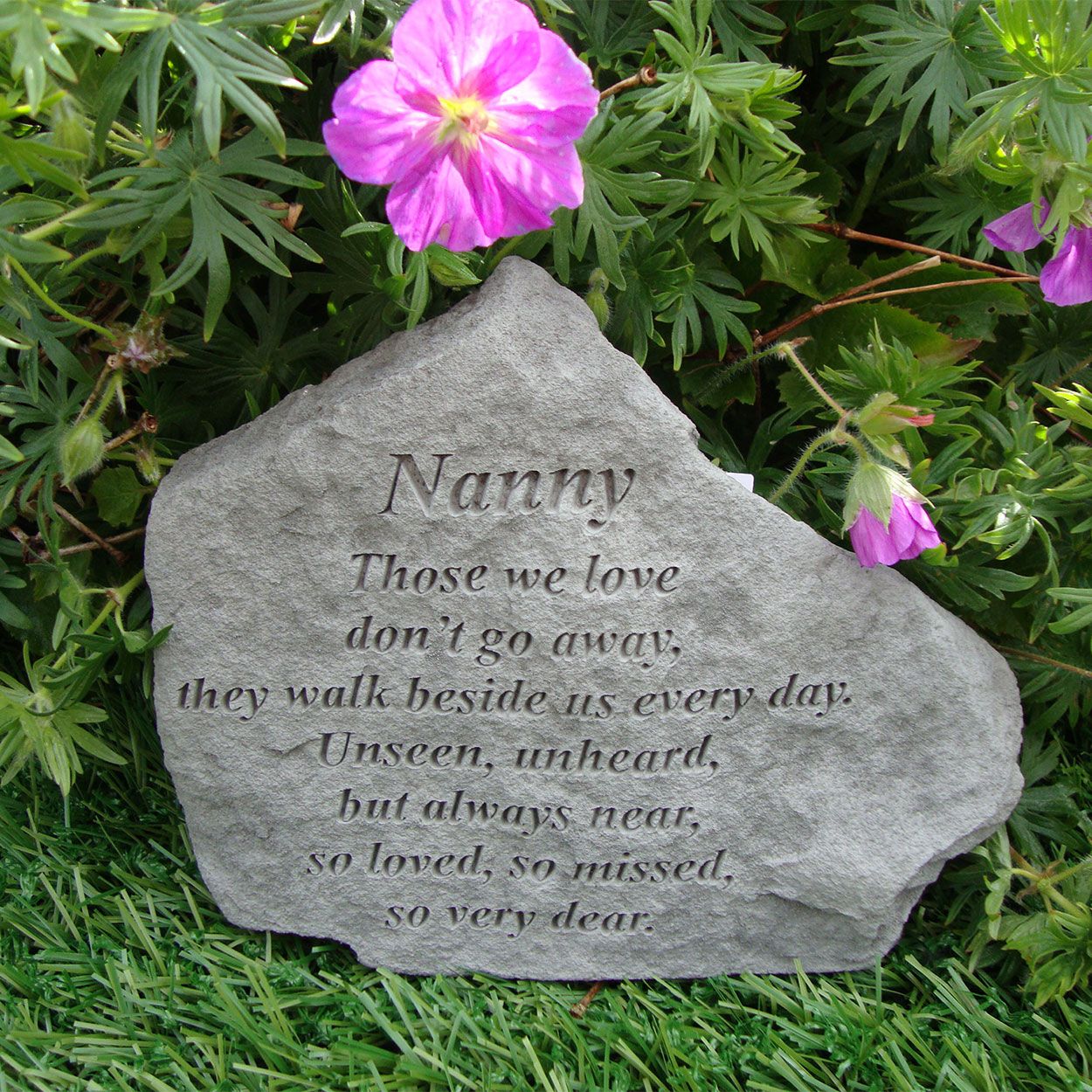 Nanny Those We Love Memorial Stone 17cm
