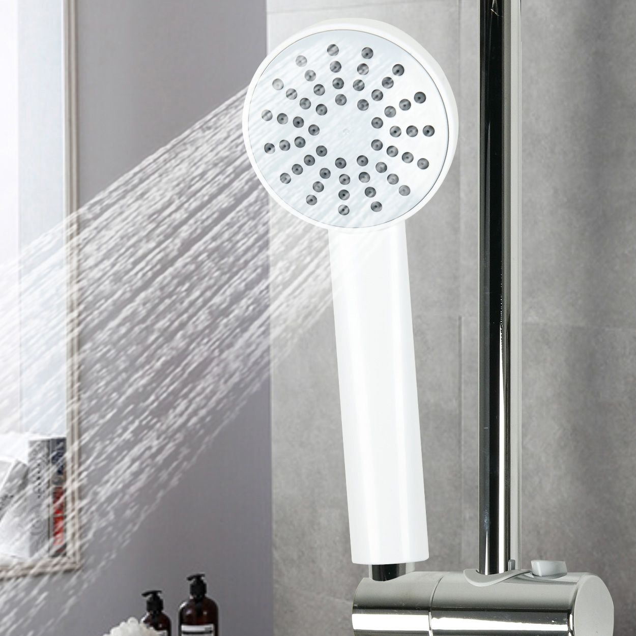Shower Head 1 Function White
