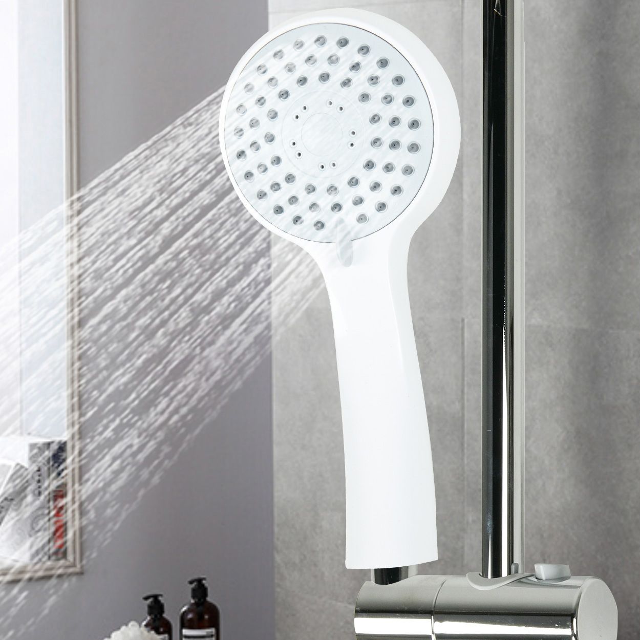 Shower Head 3 Function White
