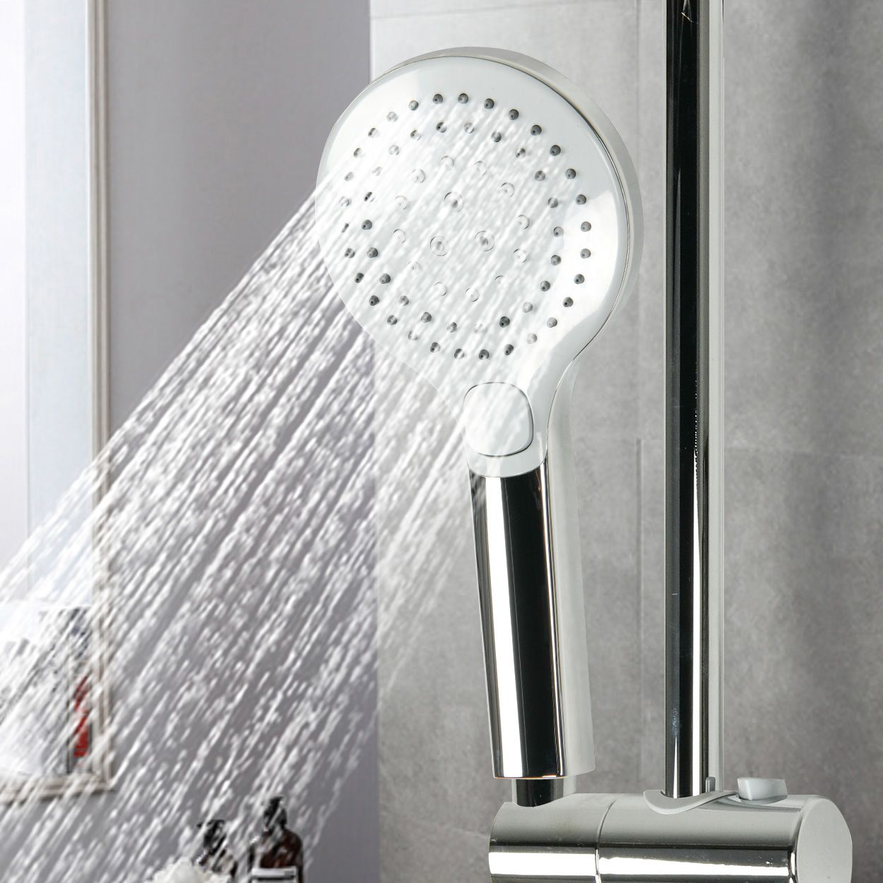 Shower Head 3 Function Chrome