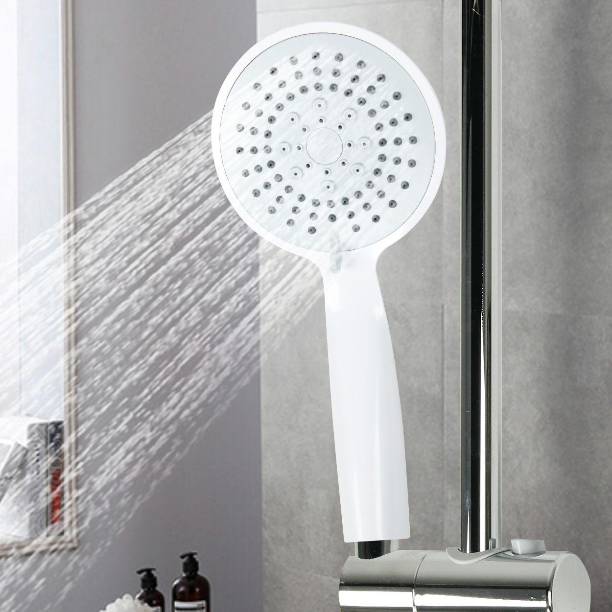 Shower Head 5 Function White