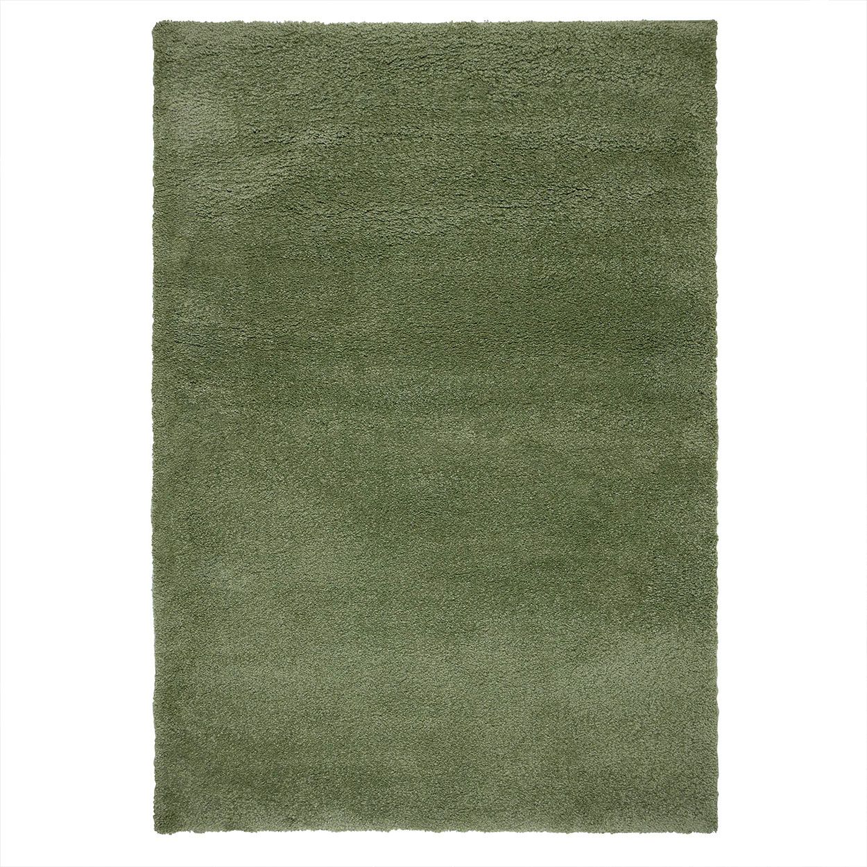 Feather Shaggy Green Rug