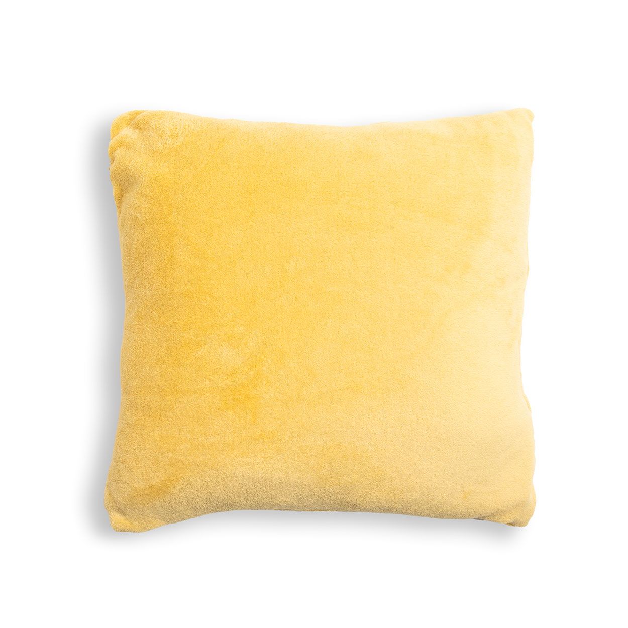 Microfleece Cushion 45Cmx 45Cm Ochre