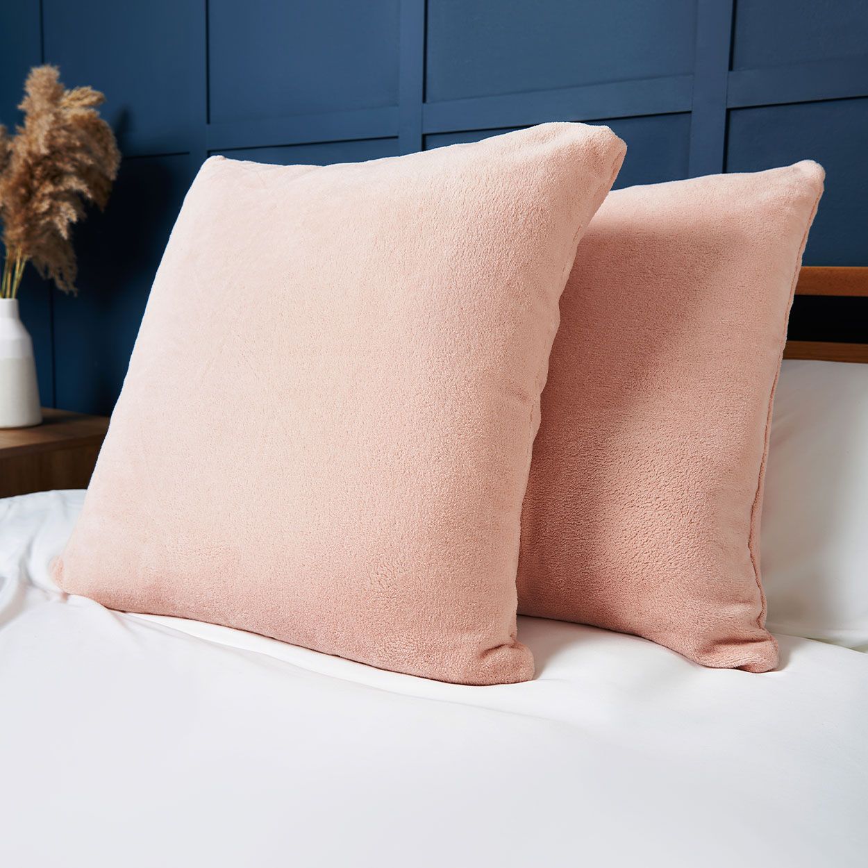 Microfleece Cushion 45Cmx 45Cm Blush