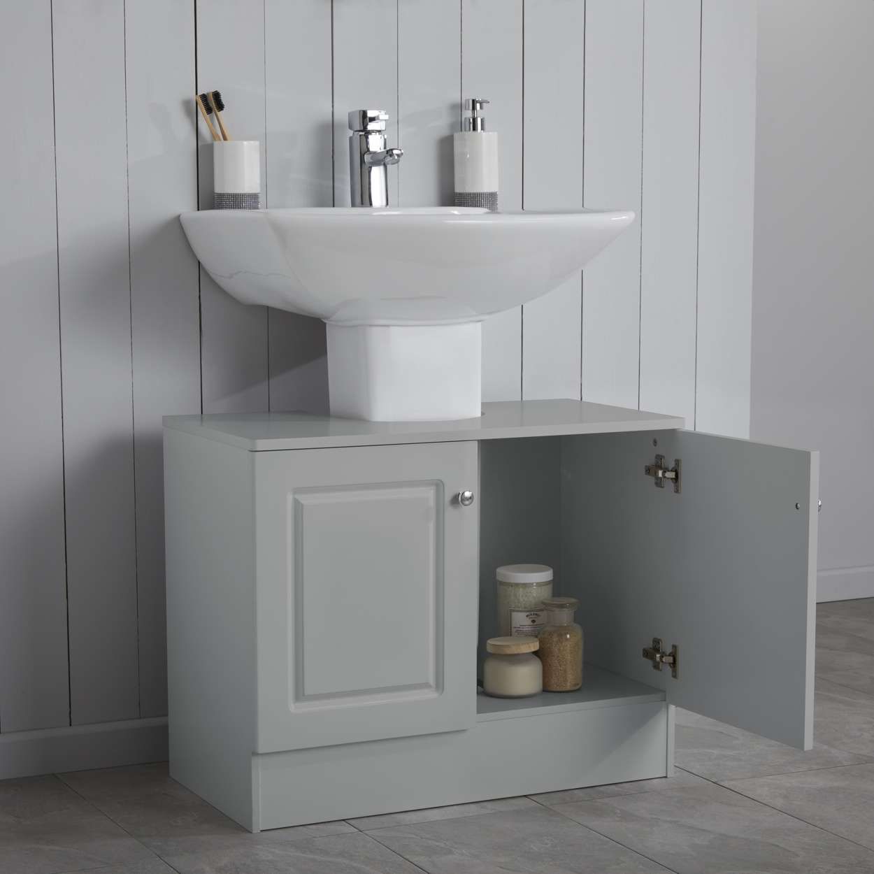 Chatsworth Under Basin Cabinet Grey