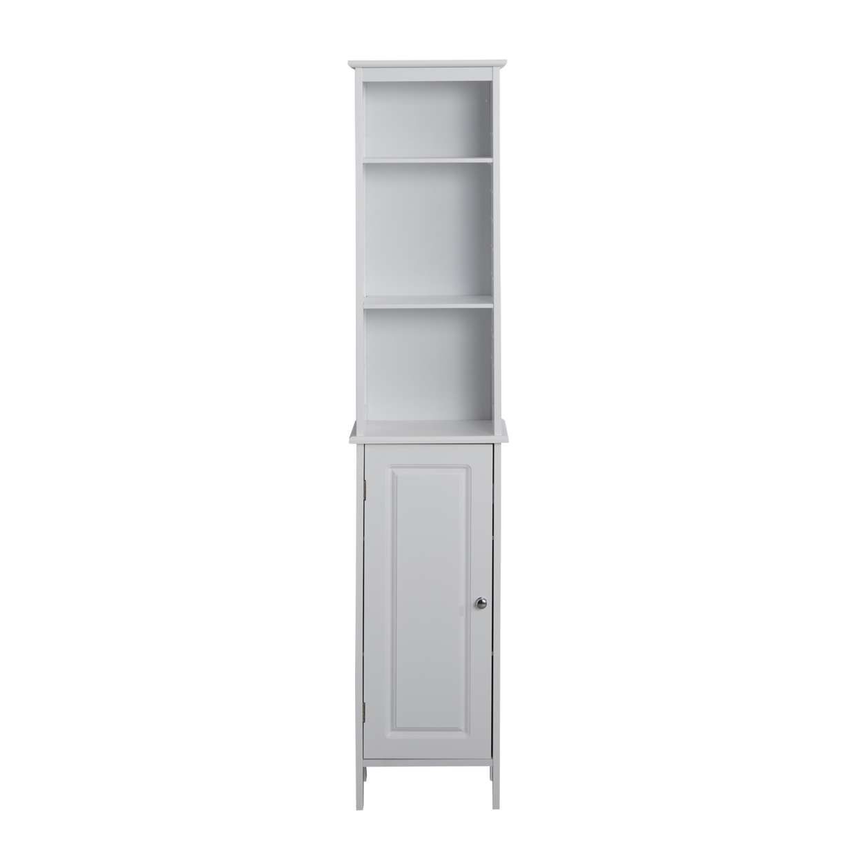Chatsworth Tallboy Cabinet White