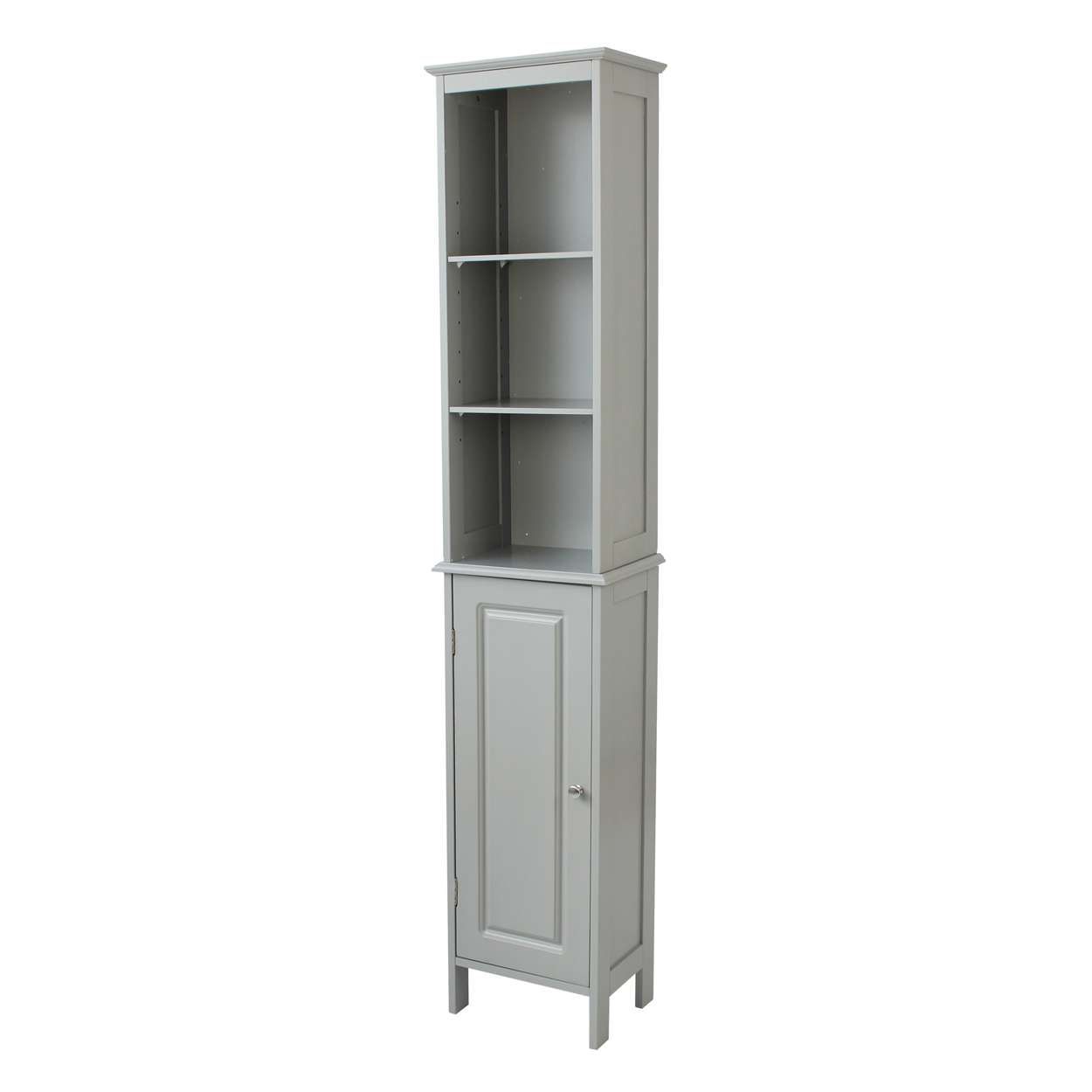 Chatsworth Tallboy Cabinet Grey