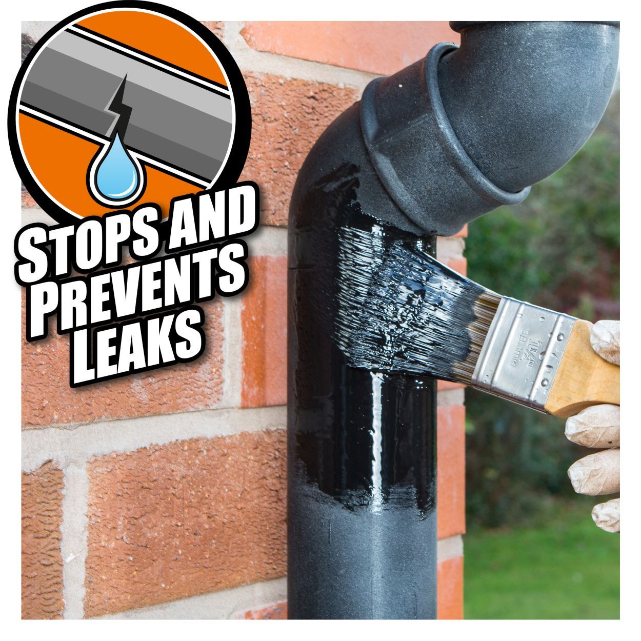 Gorilla Waterproof Coat & Seal Black 473ml