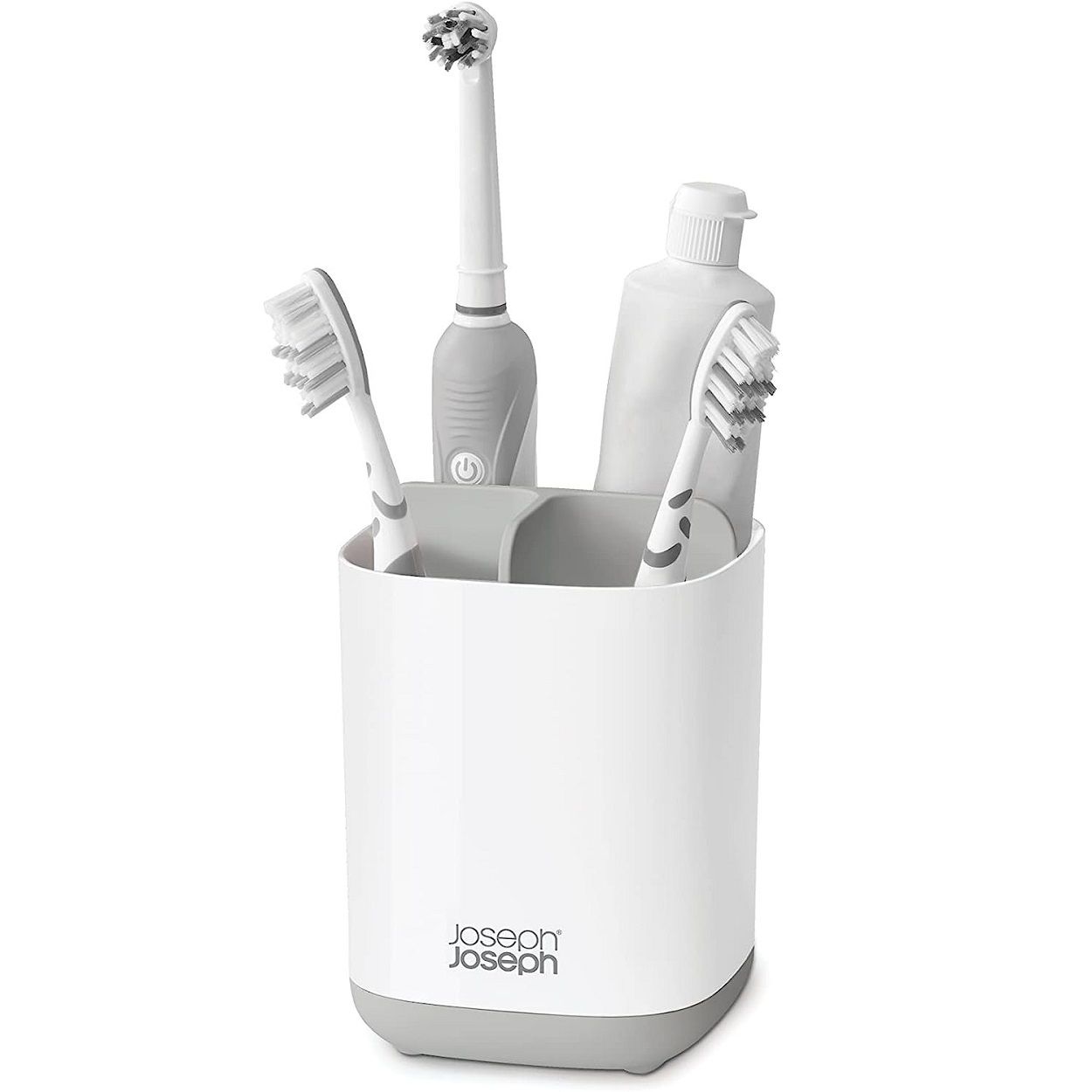 Joseph Joseph EasyStore Toothbrush Caddy Grey S