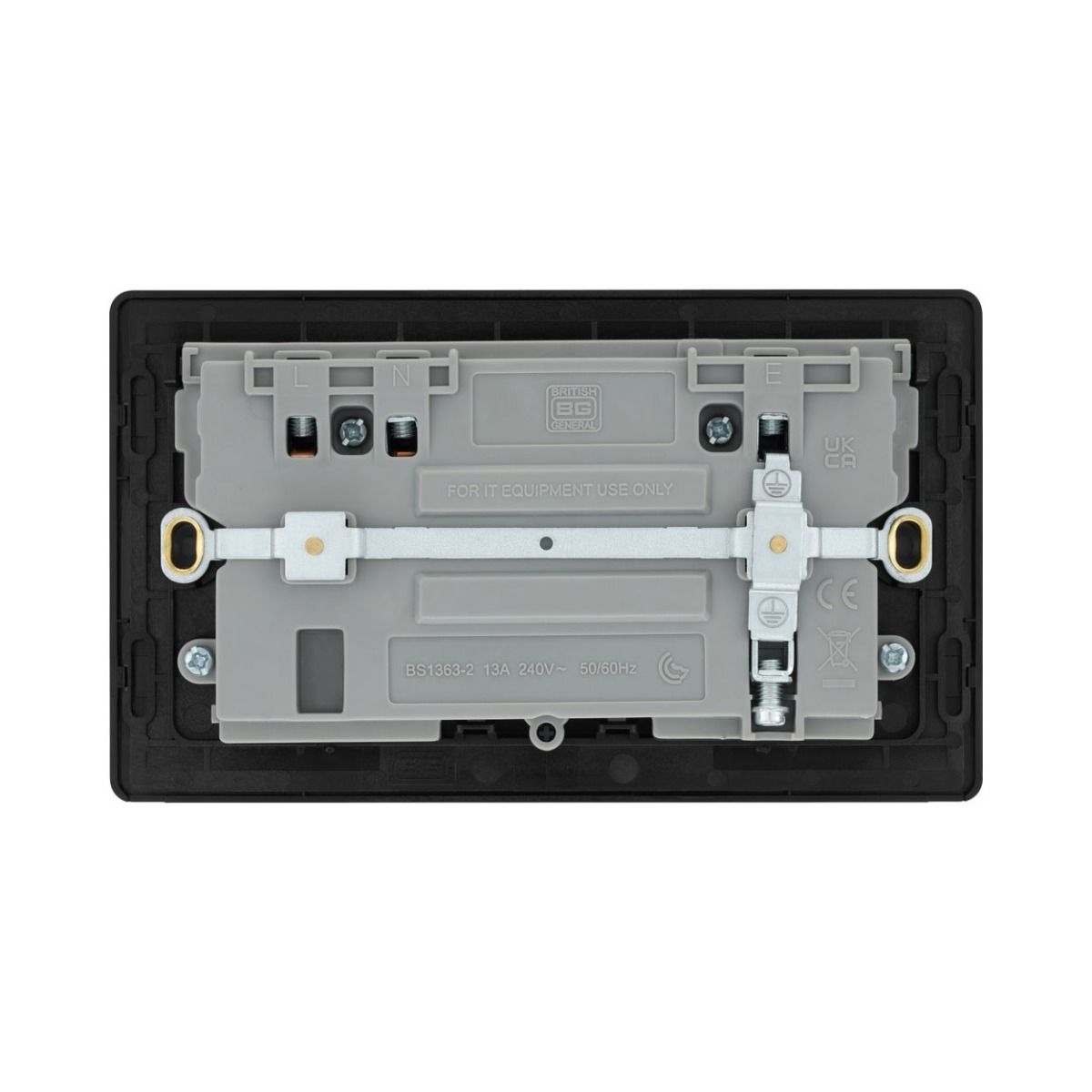 Bg Evolve Matt Blue 22W Double Usb Socket A+C