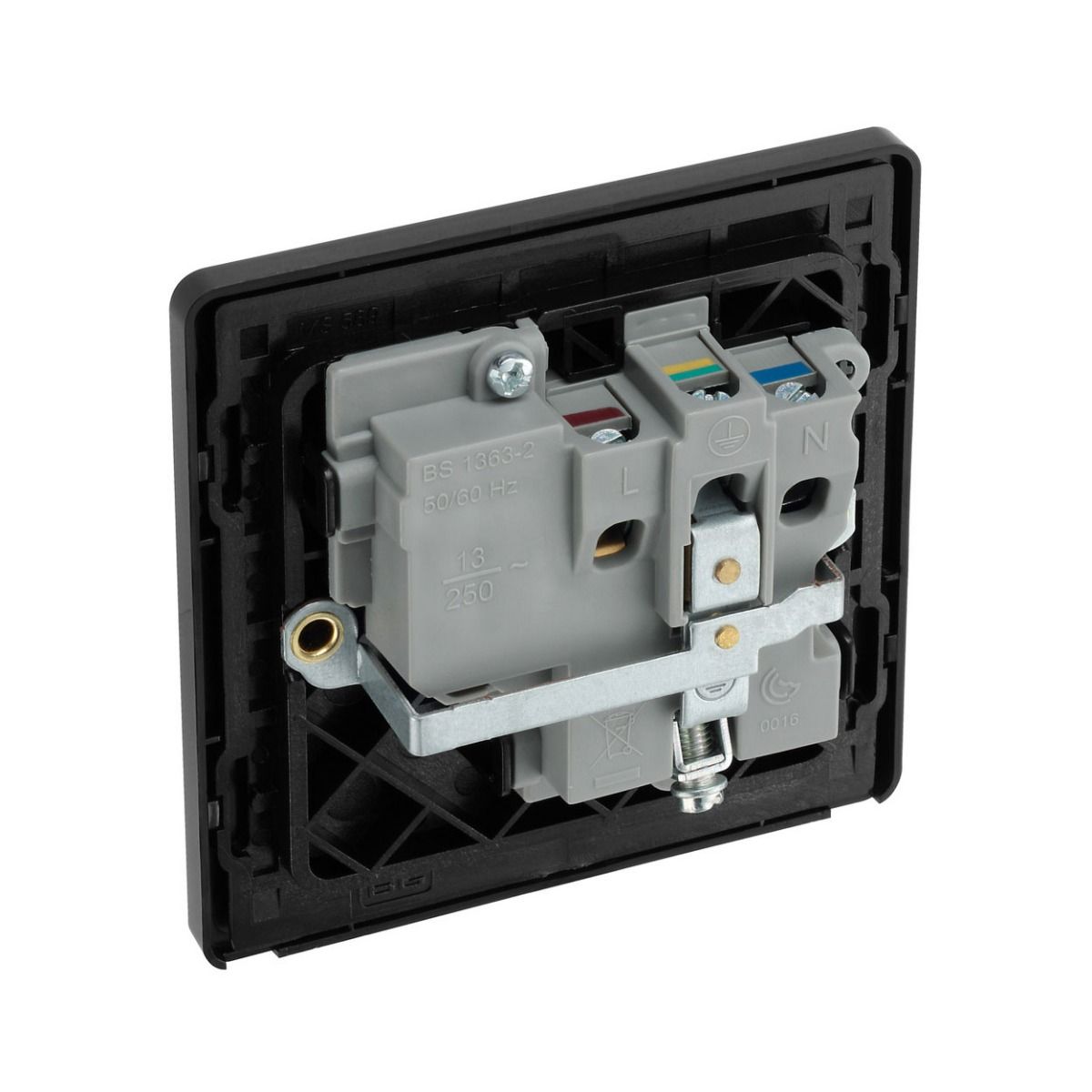 Bg Evolve Copper 13A Single Socket