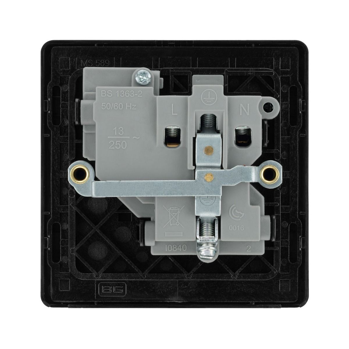 Bg Evolve Copper 13A Single Socket