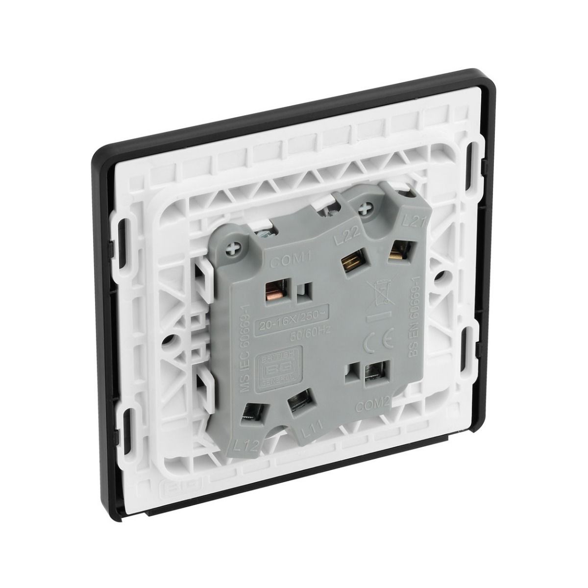 Bg Evolve Copper 20A Double 2 Way Switch