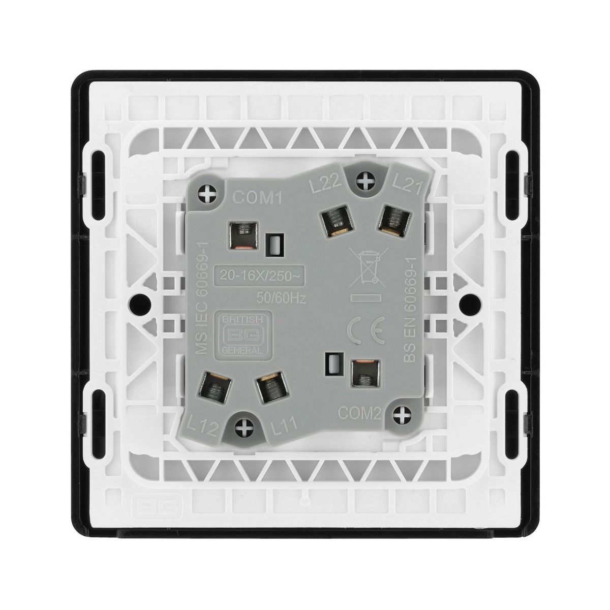 Bg Evolve Copper 20A Double 2 Way Switch