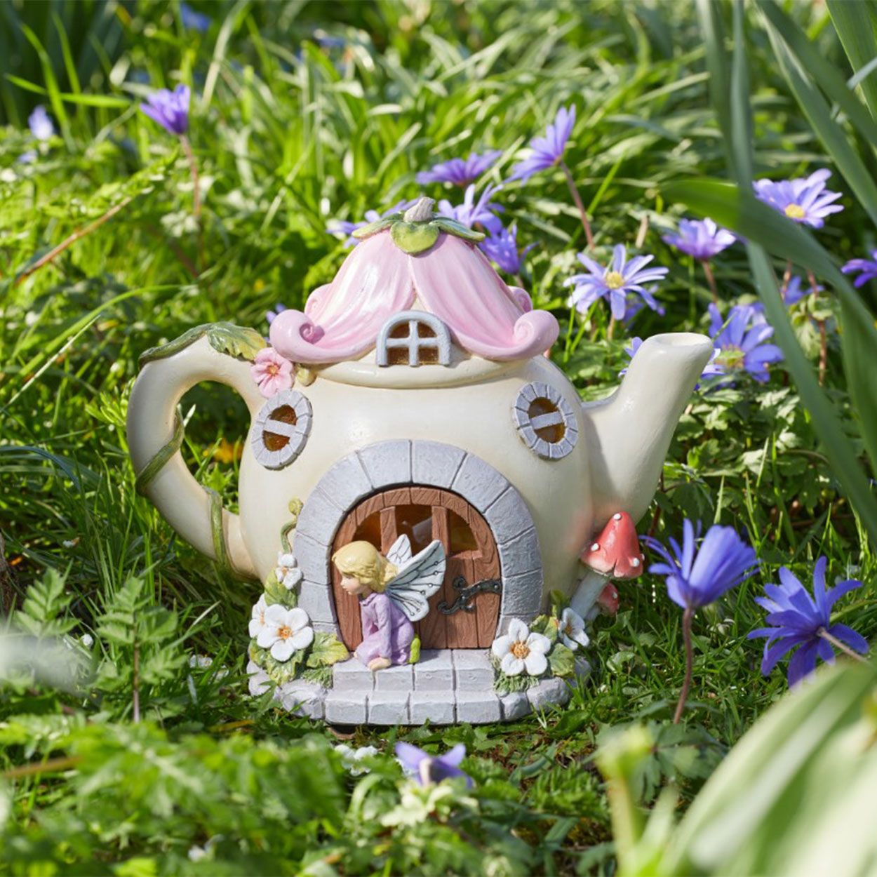 Fairy Flowerpot LED Garden Ornament