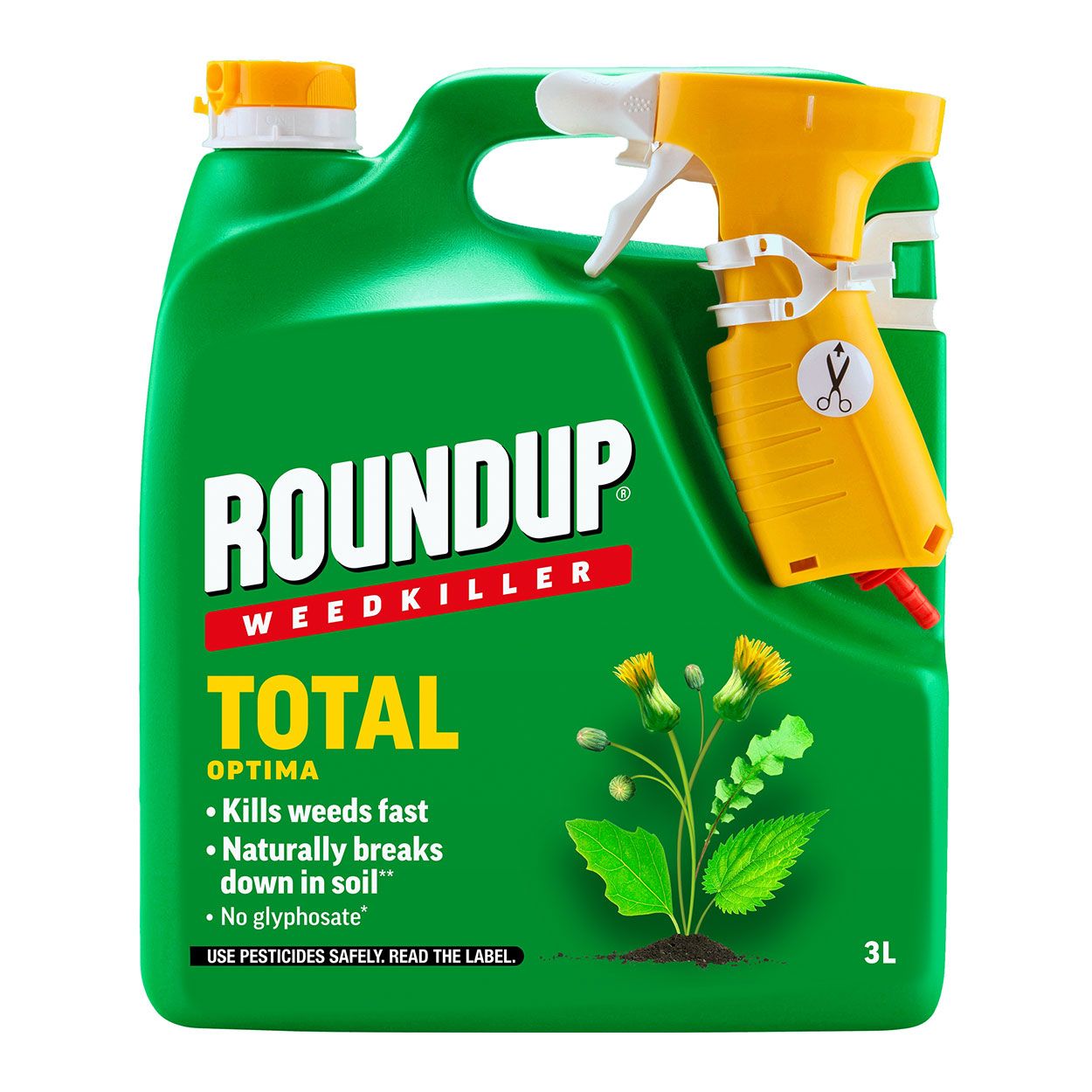 Roundup Total Optima Weedkiller 3L