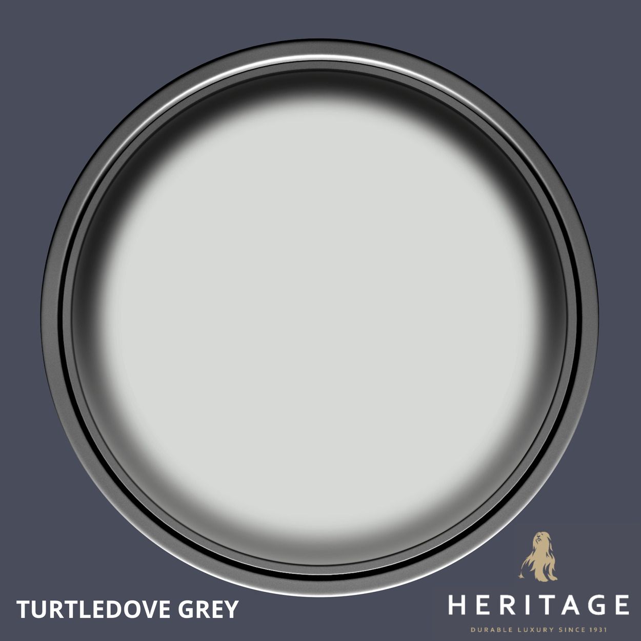 Dulux Heritage Matt Turtledove Grey 2.5Ltr