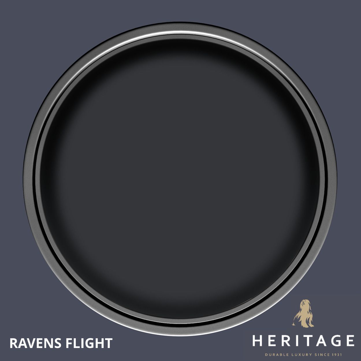 Dulux Heritage Matt Ravens Flight 2.5Ltr