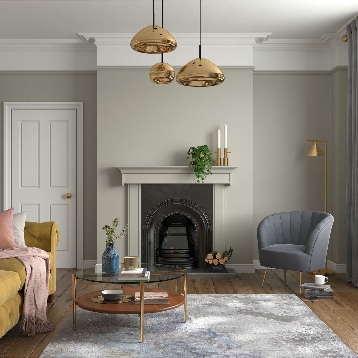 Dulux Heritage Matt Stone Green 2.5Ltr