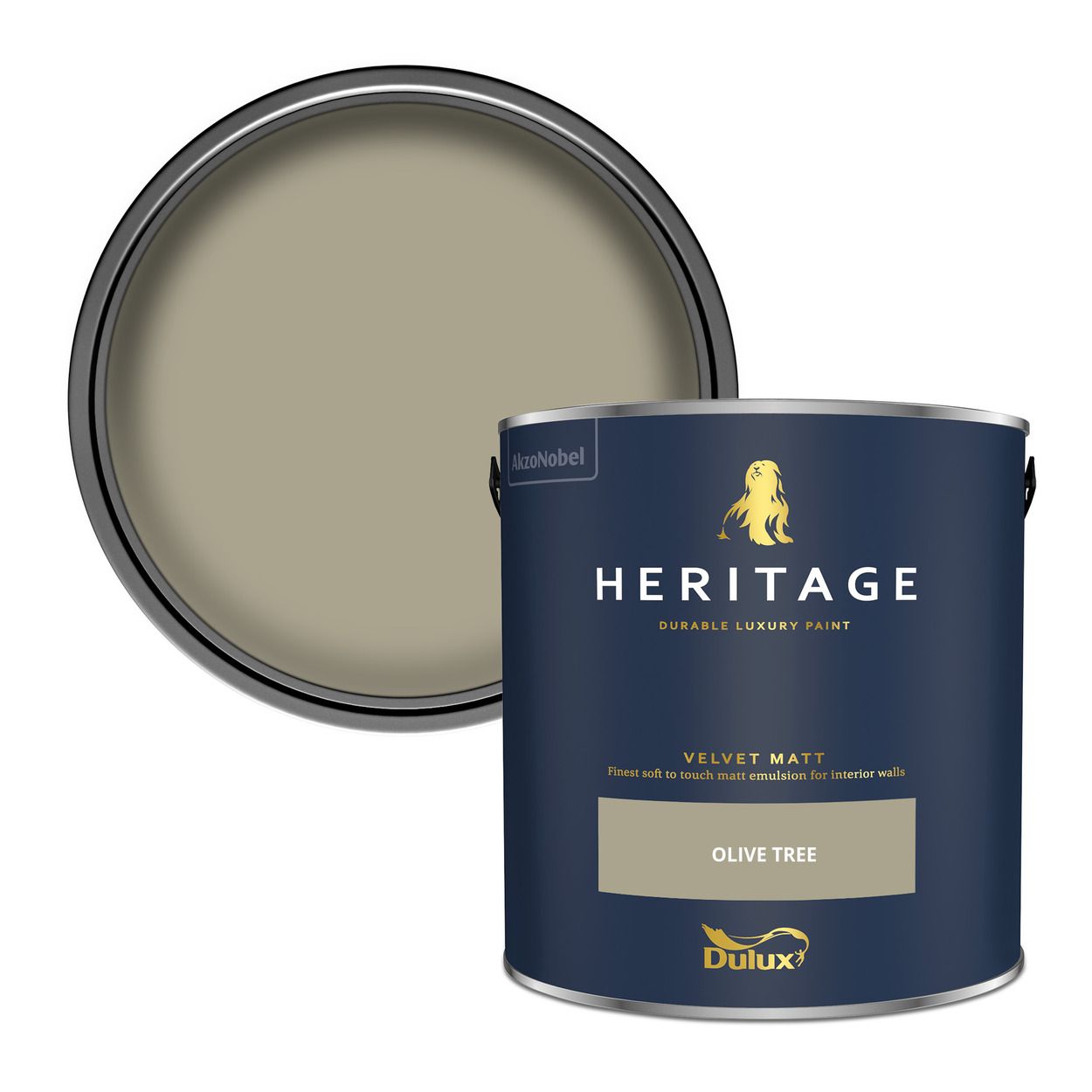 Dulux Heritage Matt Olive Tree 2.5Ltr