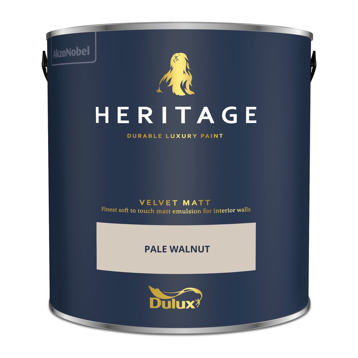 Dulux Heritage Matt Pale Walnut 2.5Ltr