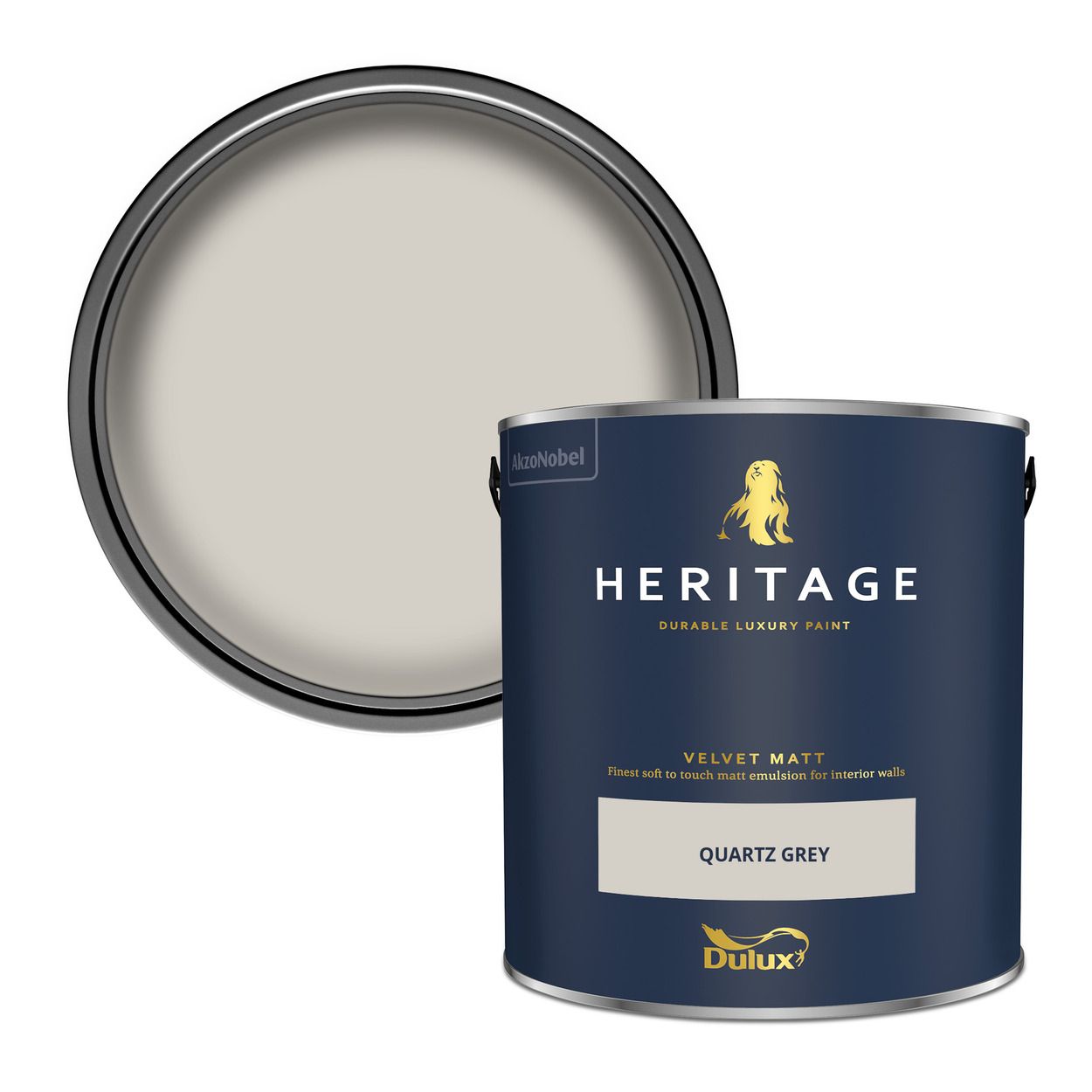 Dulux Heritage Matt Quartz Grey 2.5Ltr