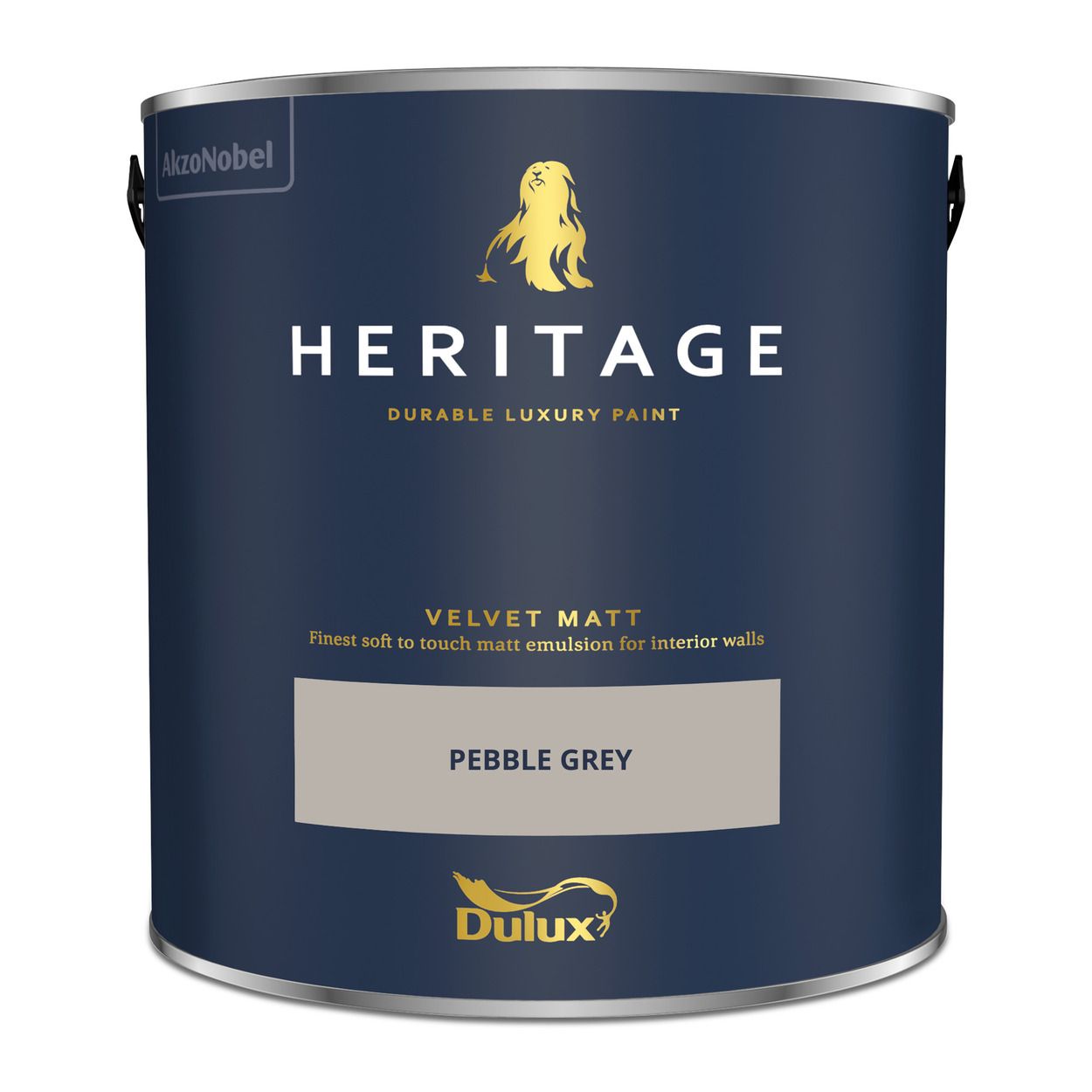 Dulux Heritage Matt Pebble Grey 2.5Ltr