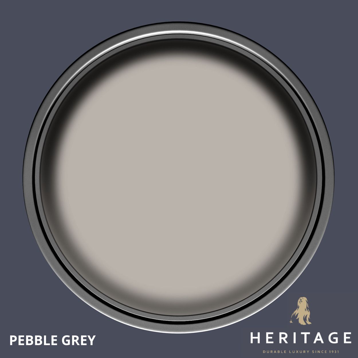 Dulux Heritage Matt Pebble Grey 2.5Ltr