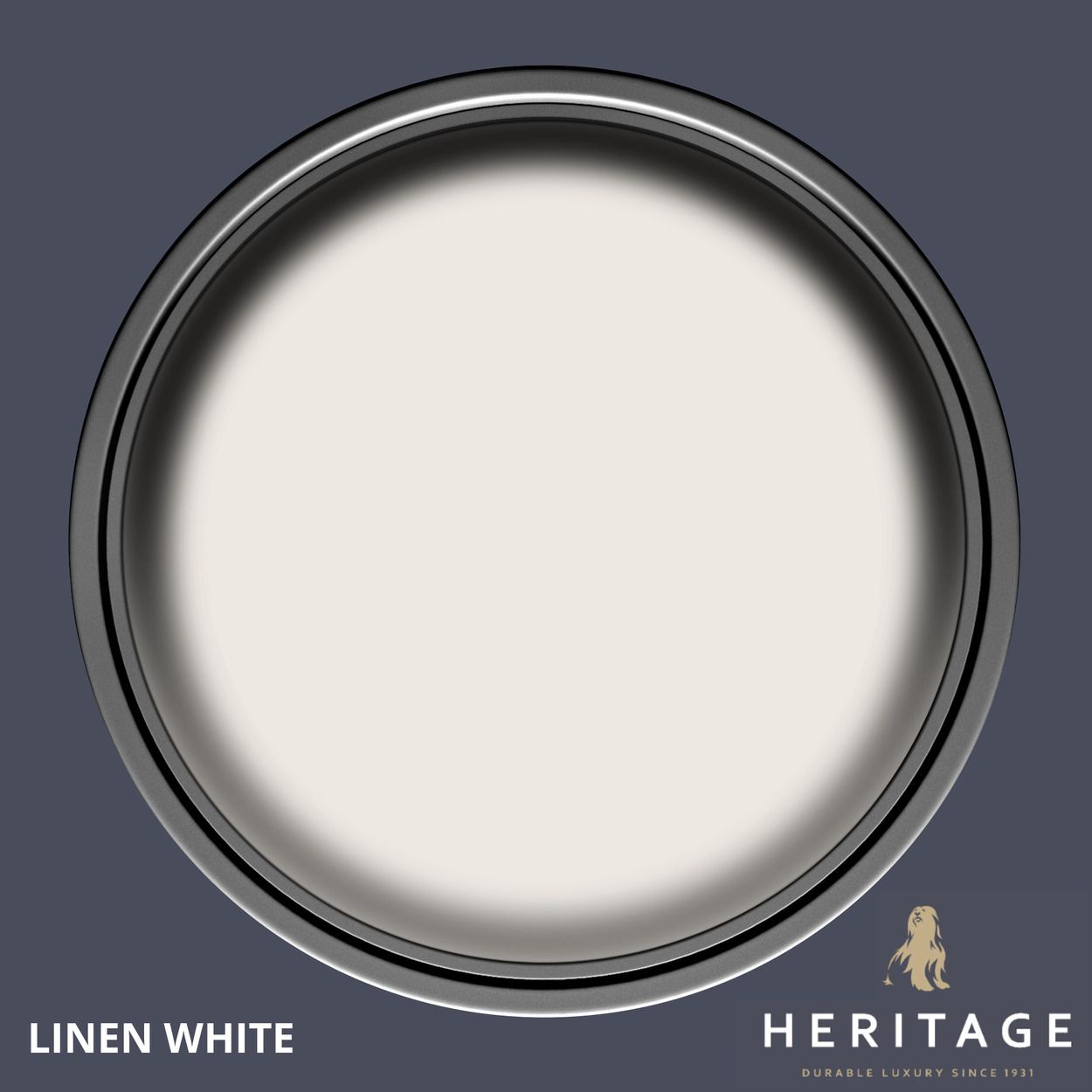 Dulux Heritage Matt Linen White 2.5Ltr