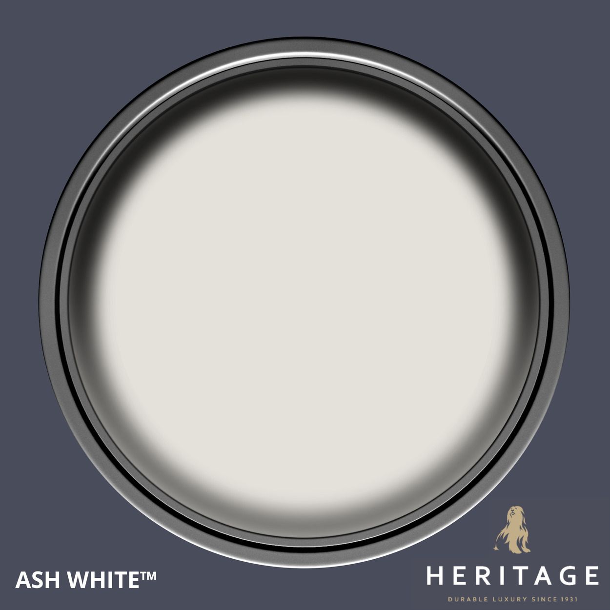 Dulux Heritage Matt Ash White 2.5Ltr