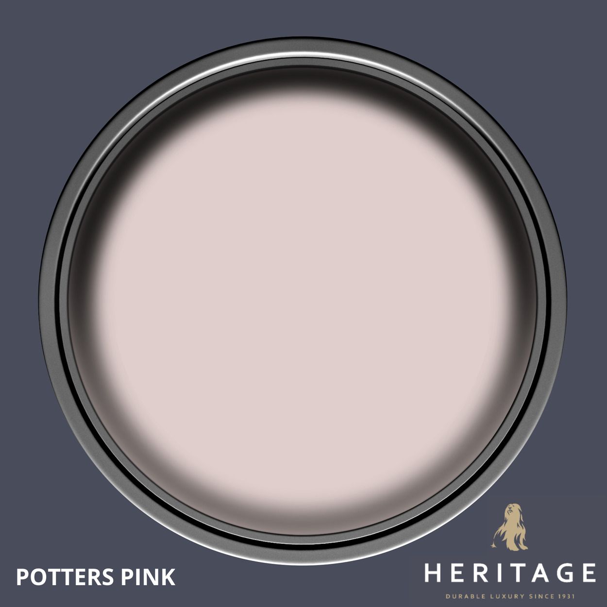 Dulux Heritage Matt Potters Pink 2.5Ltr