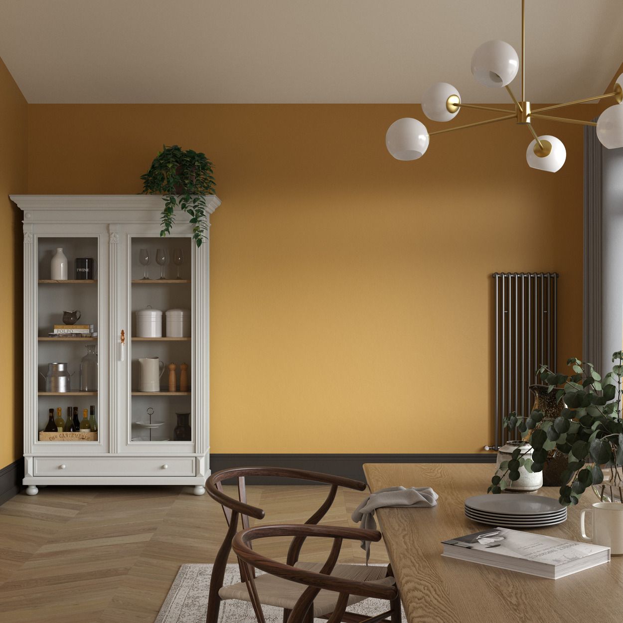 Dulux Heritage Matt Brushed Gold 2.5Ltr