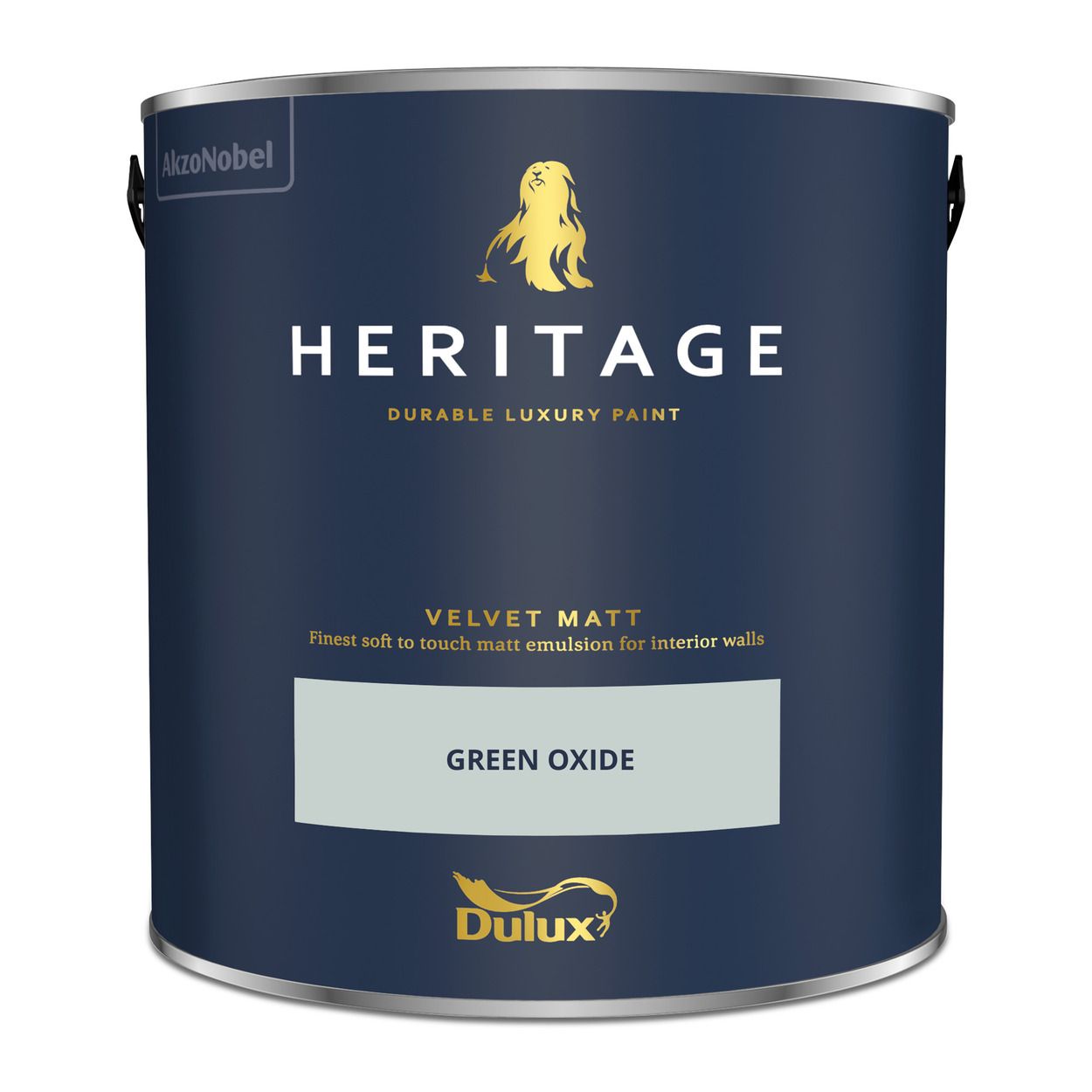 Dulux Heritage Matt Green Oxide 2.5Ltr