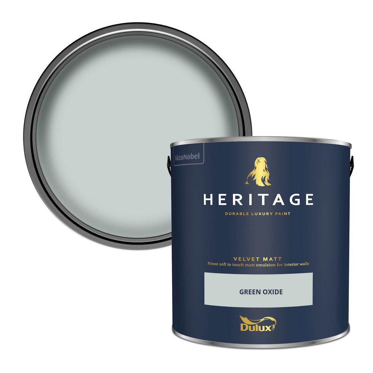 Dulux Heritage Matt Green Oxide 2.5Ltr