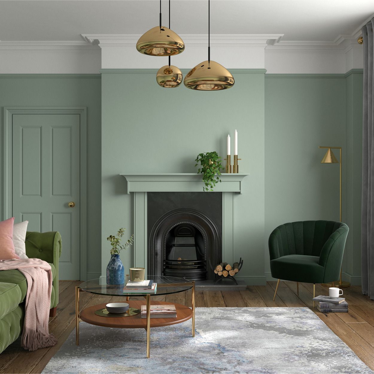 Dulux Heritage Matt Sage Green 2.5Ltr