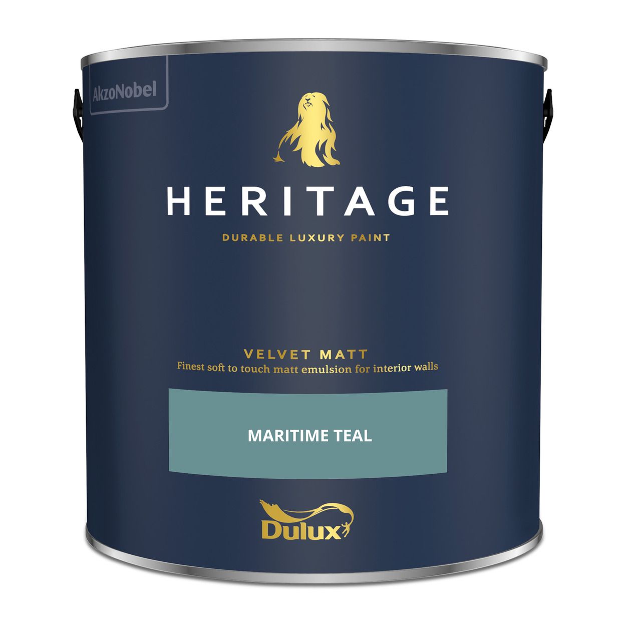 Dulux Heritage Matt Maritime Teal 2.5Ltr