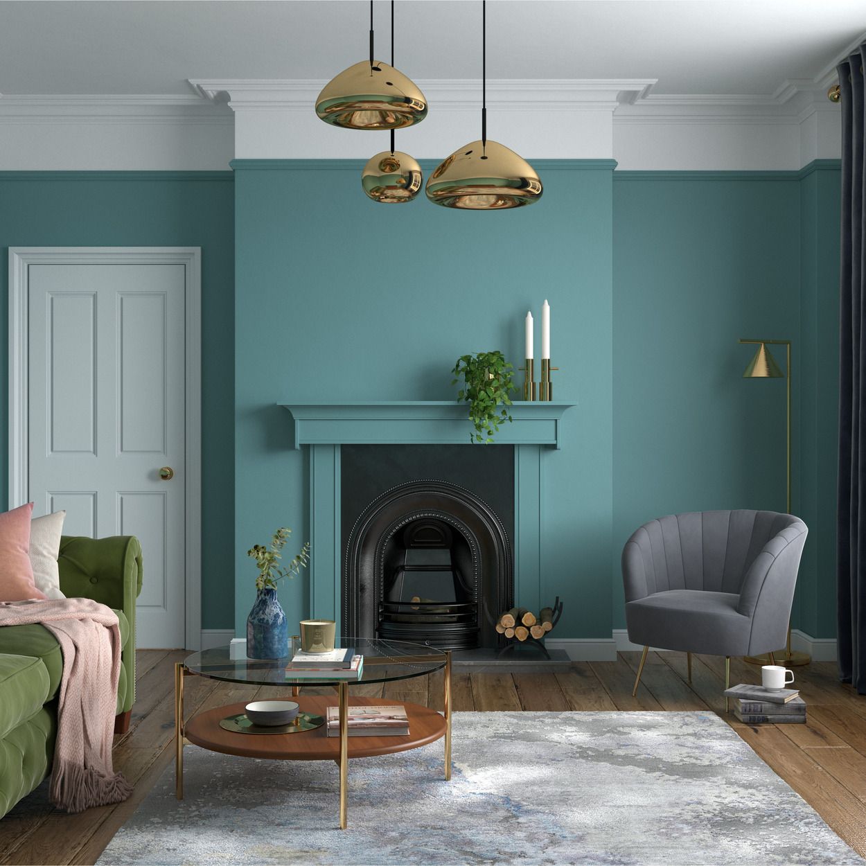 Dulux Heritage Matt Maritime Teal 2.5Ltr