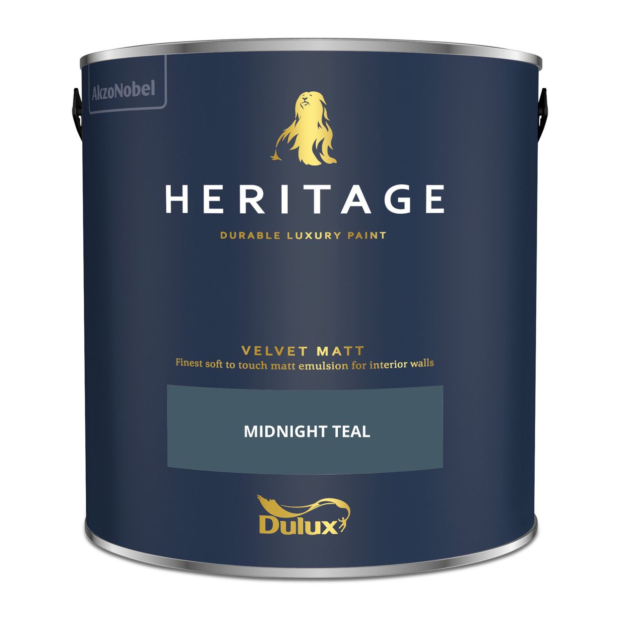 Dulux Heritage Matt Midnight Teal 2.5Ltr