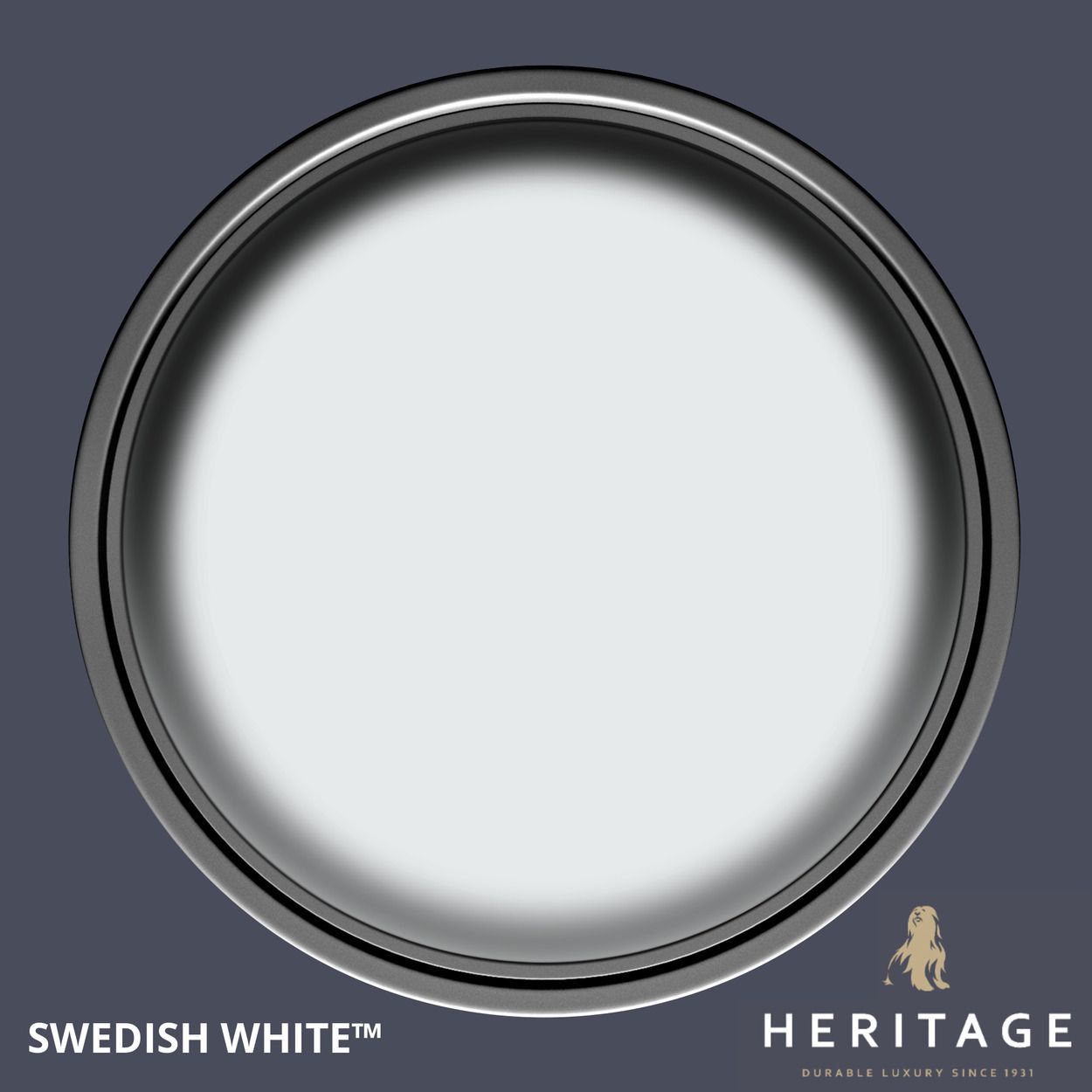 Dulux Heritage Matt Swedish White 2.5Ltr