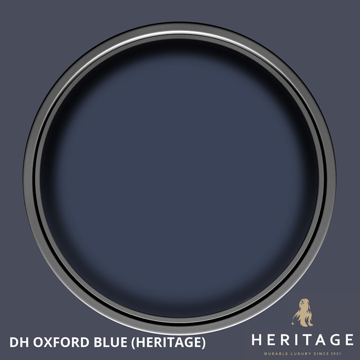 Dulux Heritage Matt Dh Oxford Blue 2.5Ltr
