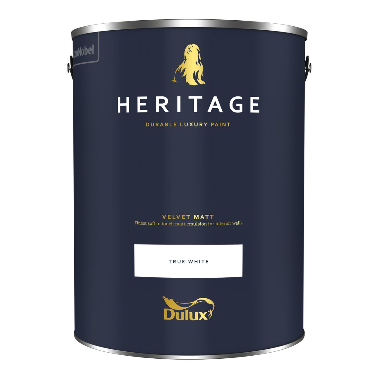 Dulux Heritage Matt True White 5Ltr