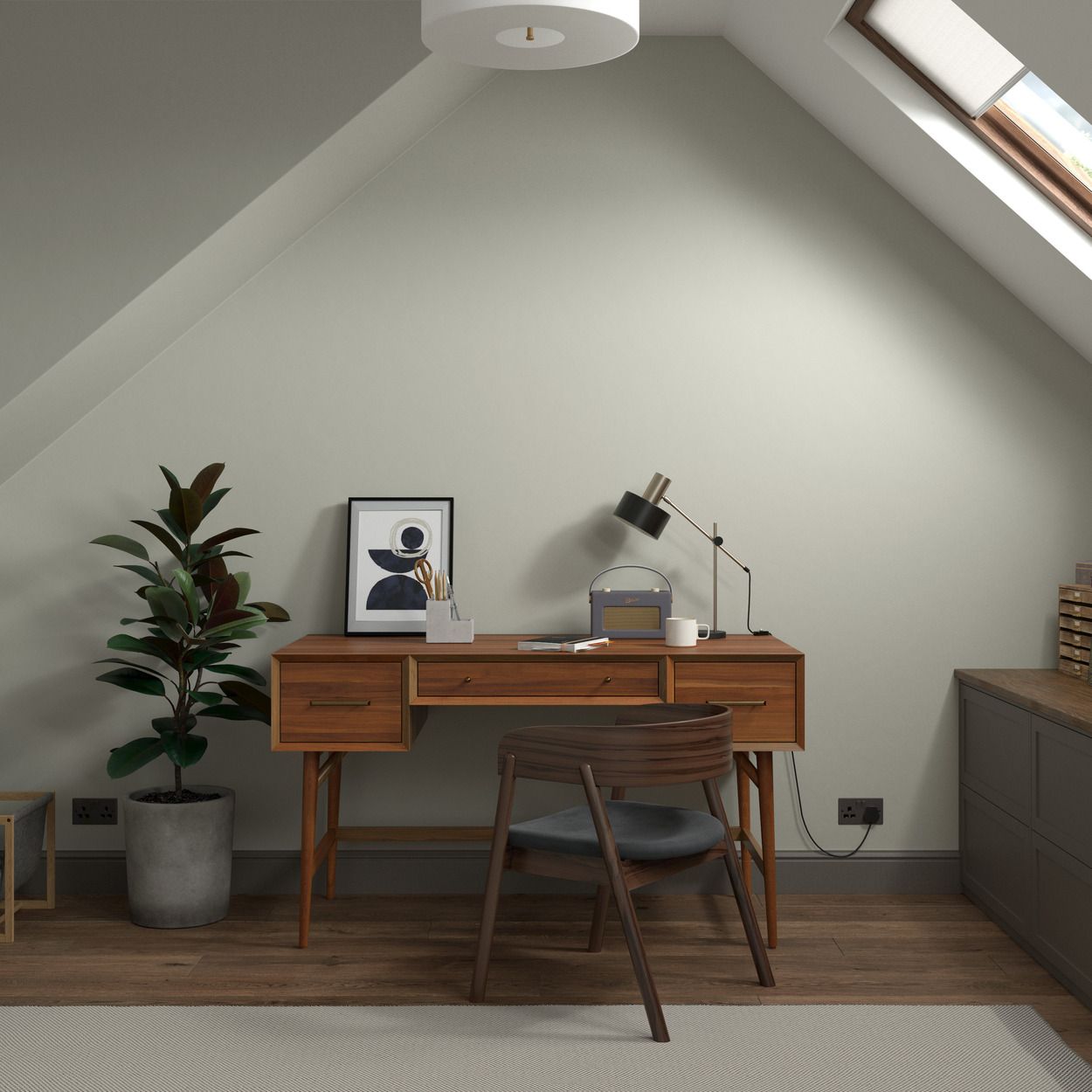 Dulux Heritage Matt Stone Green 5Ltr