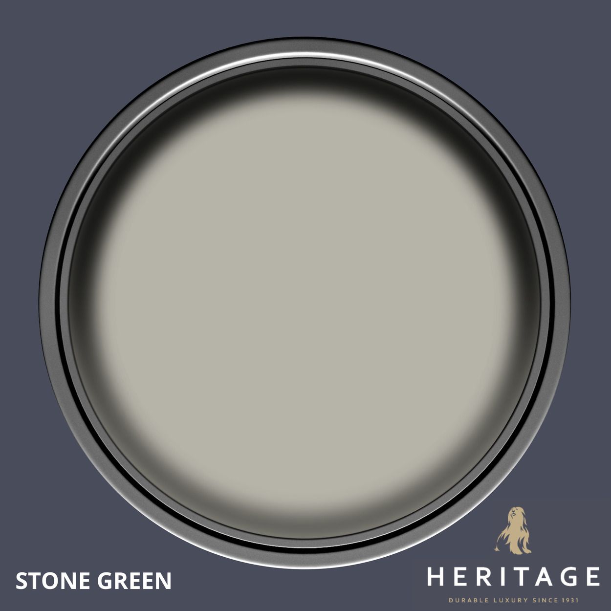 Dulux Heritage Matt Stone Green 5Ltr
