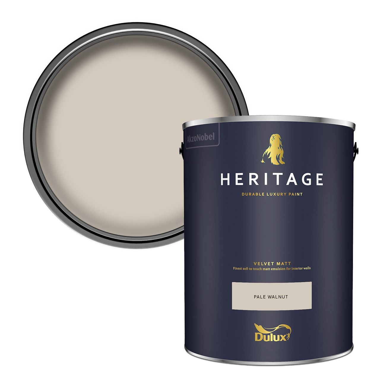 Dulux Heritage Matt Pale Walnut 5Ltr