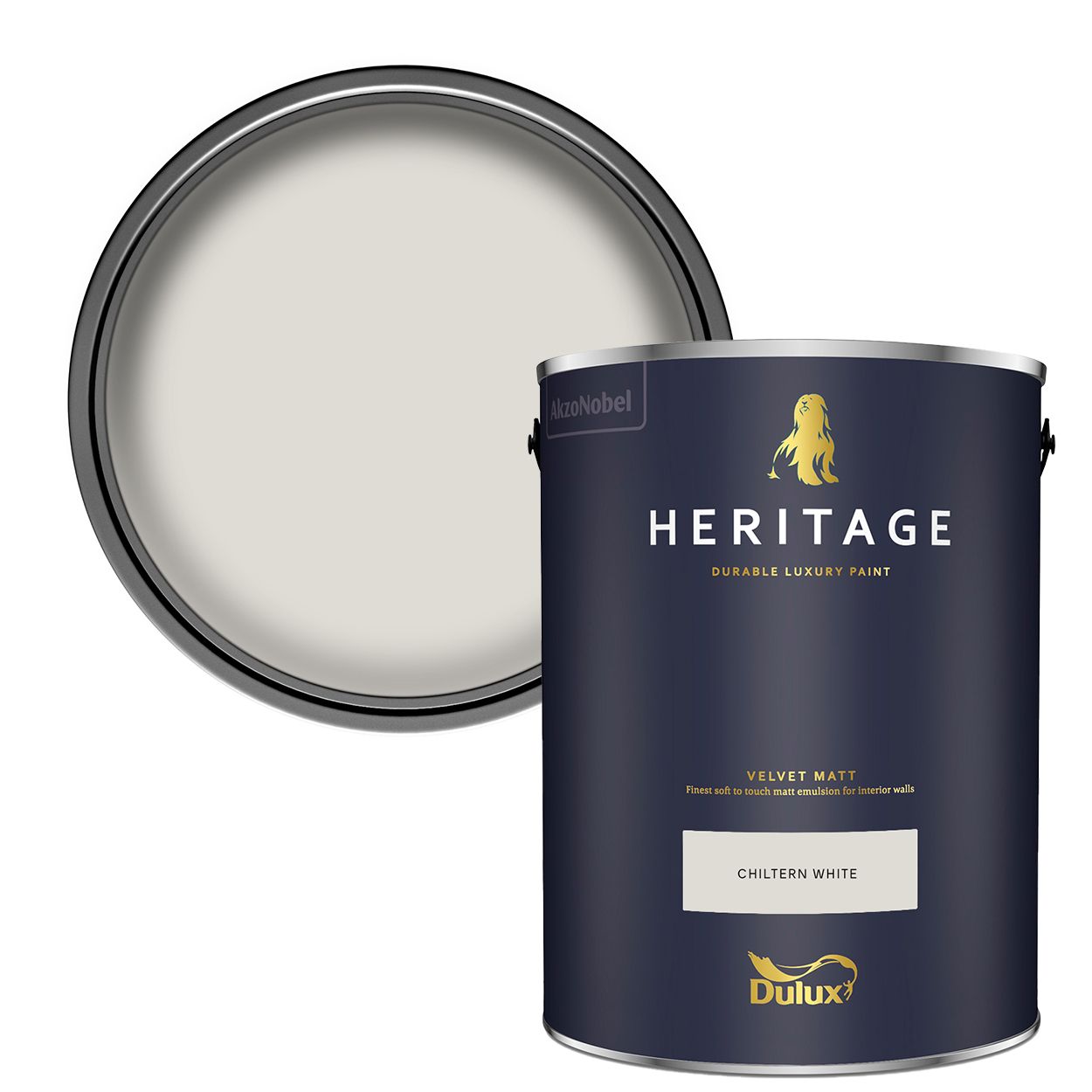 Dulux Heritage Matt Chiltern White 5Ltr