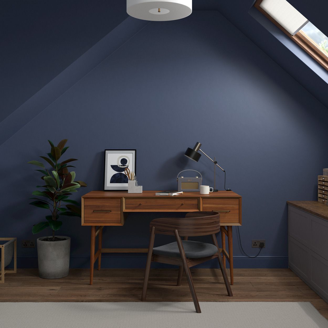 Dulux Heritage Matt Dh Oxford Blue 5Ltr