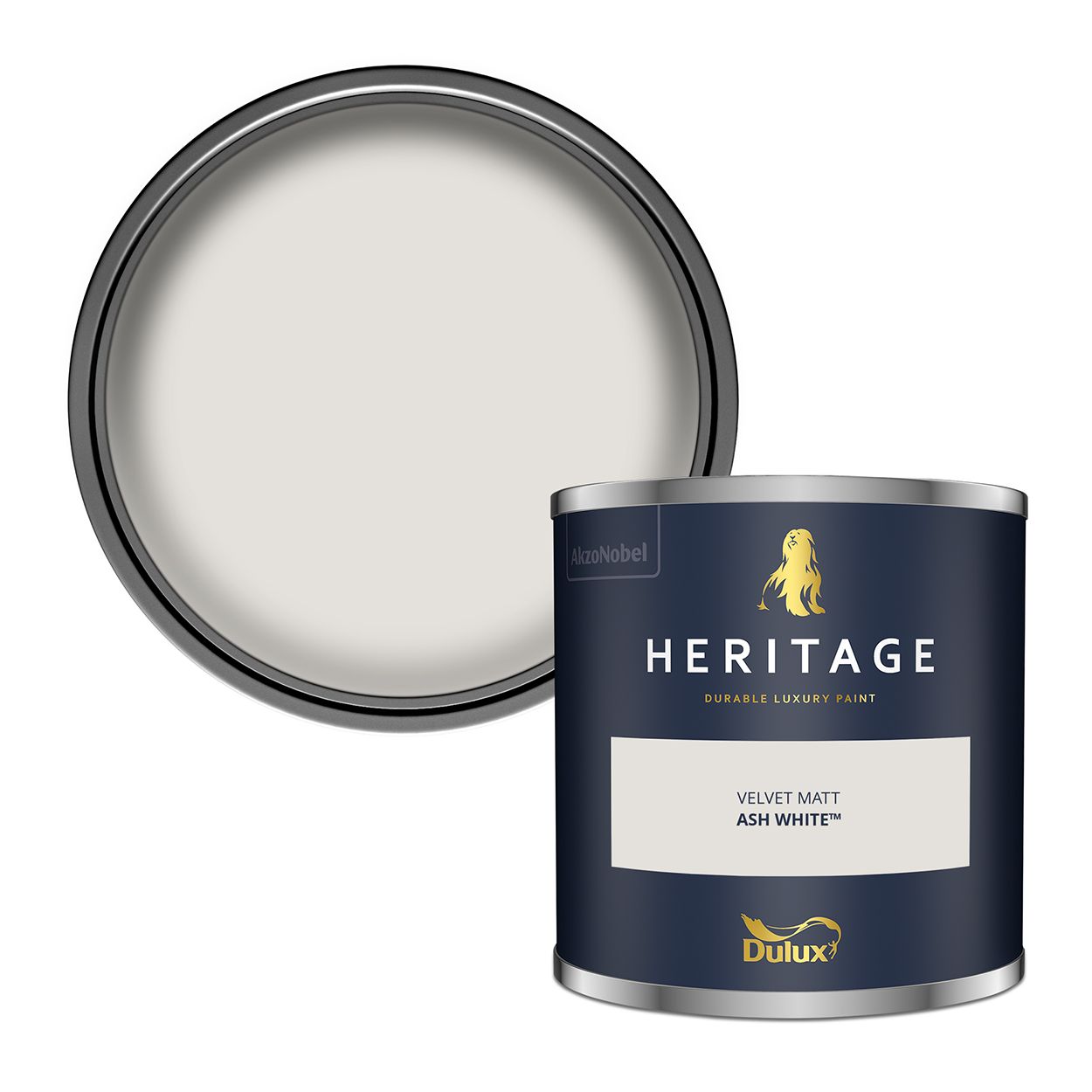 Dulux Heritage Tester Ash White 125ml