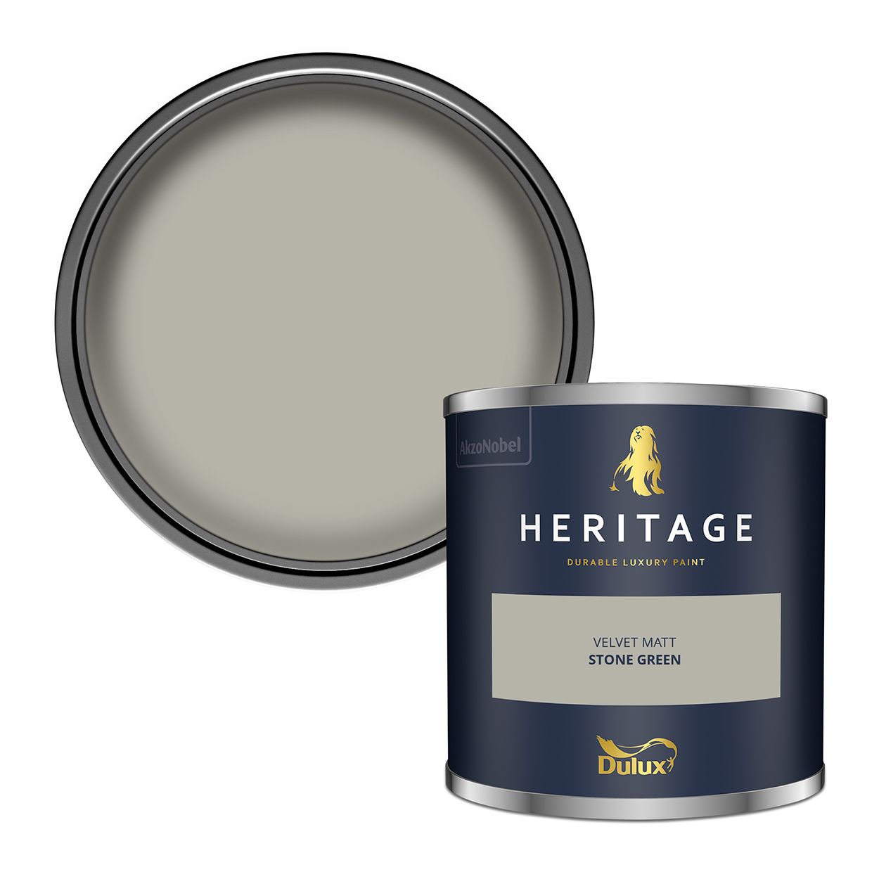 Dulux Heritage Tester Stone Green 125ml
